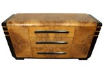 Donald Deskey Art Deco Walnut Burl Buffet for Hastings Table Company